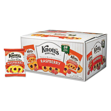 Knott's Berry Farm® Premium Berry Jam Shortbread Cookies, Raspberry, 2 Oz Pack, 36-carton freeshipping - TVN Wholesale